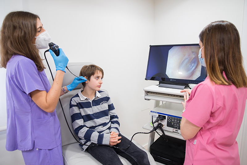 visita otorrinolaringología Pediatrics Lleida